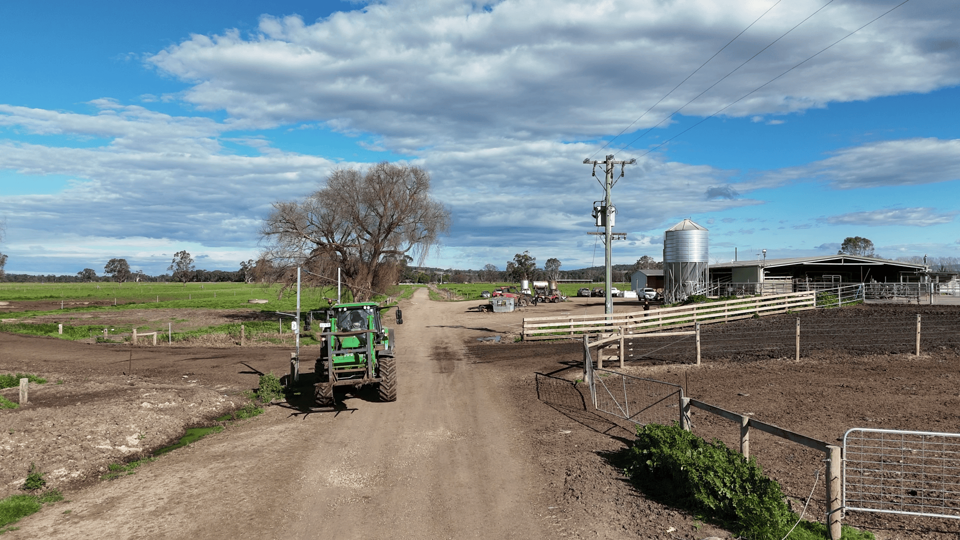 Still frame of an UpGate opening as a vehicle approaches
