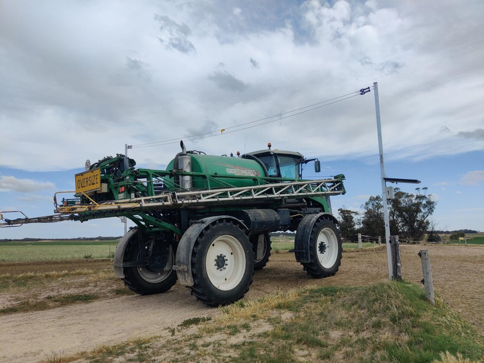 UpGate operating on a working Australian farm